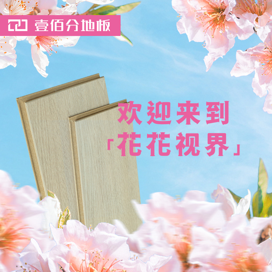 百变地板，欢迎来到「花花视界」